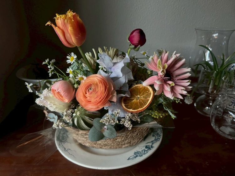 ①お花グラタン